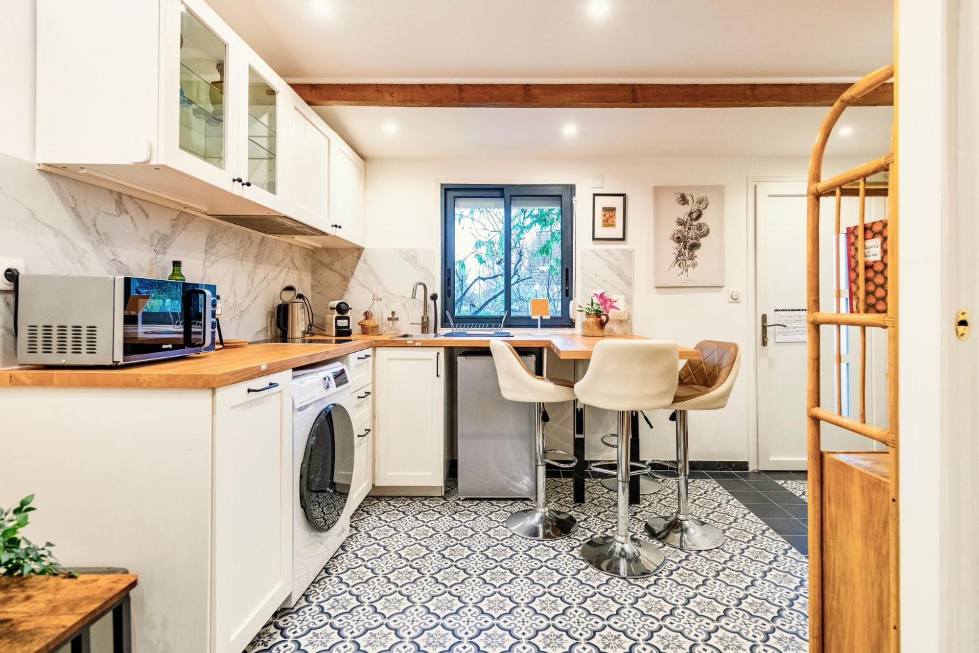 Appartement Exquisite Tiny House With Garden And Air Con - Between Paris-disneyland - 3mins From Train Station Noisy-le-Grand